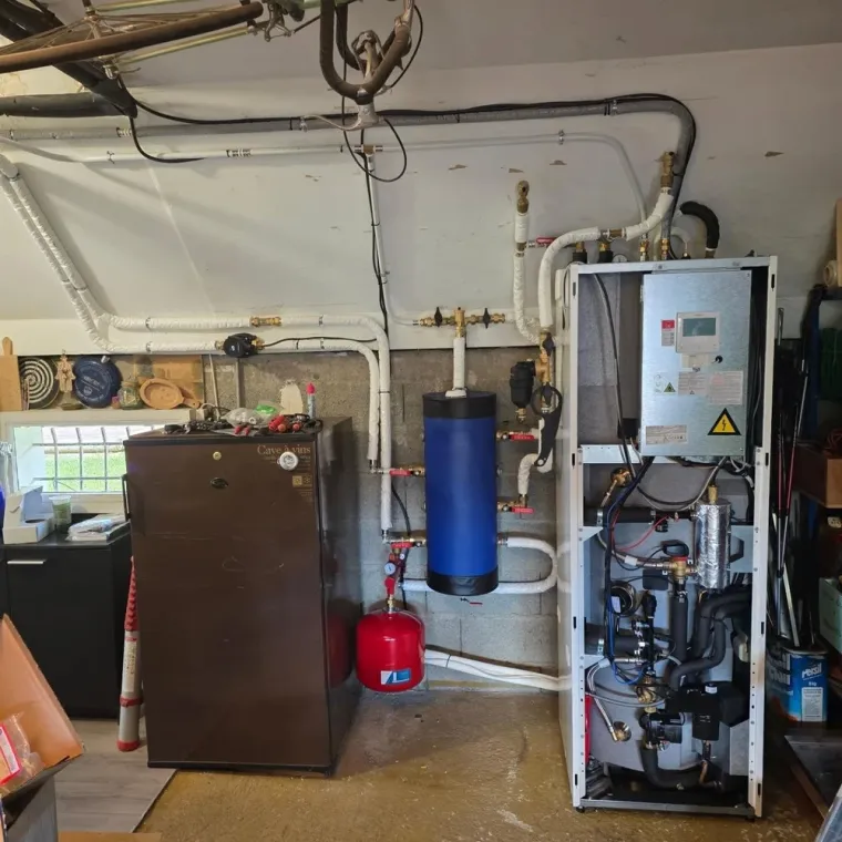 Installation de pompe à chaleur air / eau à bonneville, Annemasse, LASKY RÉFRIGÉRATION
