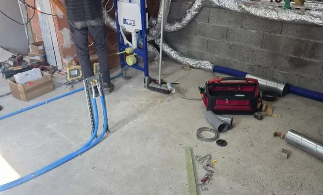 Installation d’un système de plomberie dans une maison à Annemasse, Annemasse, LASKY RÉFRIGÉRATION